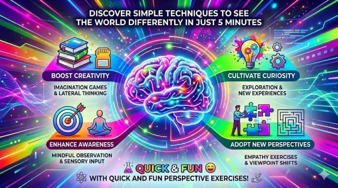 How to See the World Differently in 5 Minutes